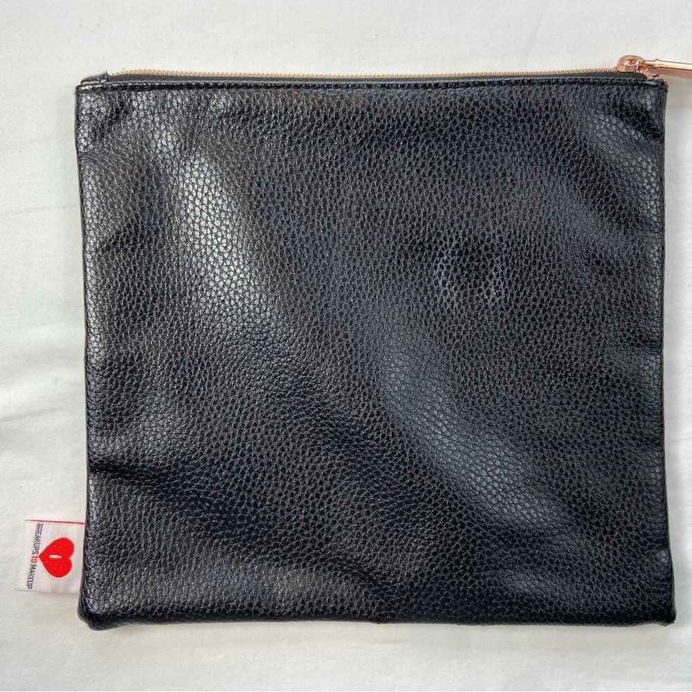 Sephora Make Up Bag, All Dressed Up & Ready to Glow 8x8.5”‎ Breakups to Makeup